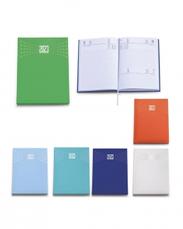 Agenda Giornaliera 15 x 21 colori pastello