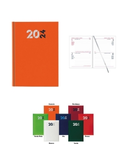 Agenda bigiornaliera tascabile 7x10