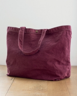 Large Canvas Shopper