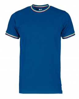 T-shirt da uomo girocollo tricolore