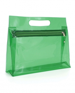 Necessaire trasparente in PVC 24 x 20 x 7 cm