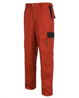 Pantalone con tasche in colore contrastante