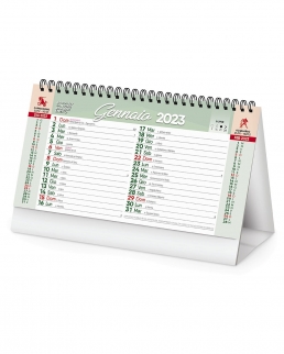 Calendario spiralato da tavolo Cani e Gatti