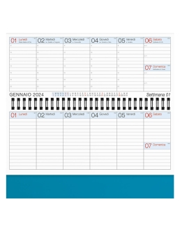 Planning settimanale 110 pagine