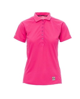 Polo donna manica corta sportiva traspirante training lady