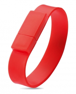 Silicone wrist band USB 2Gb