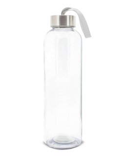 Bottiglia di vetro con tappo in metallo da 500 ml