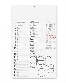 Calendario olandese Moderno
