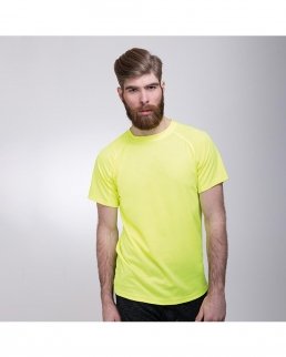 T-shirt adulto tessuto mesh adatta alla stampa sublimatica