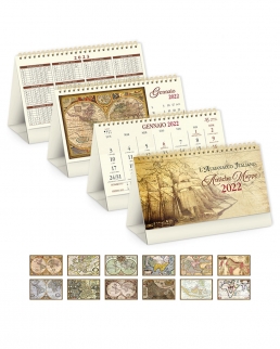 Calendario da tavolo Antiche Mappe