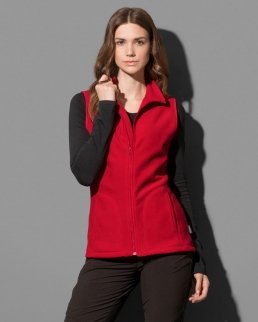Gilet in pile donna Active