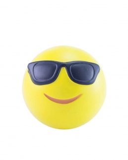 Pallina Antistress Emoji 3D Occhiali 
